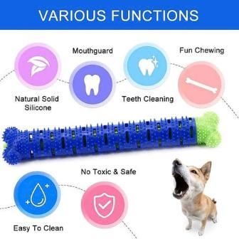 2-in-1 Chew Toy with Dental Stick | Supports Playtime & Daily Oral Care