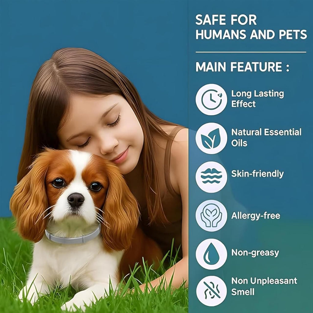 Flea & Tick Protection Collar | Long-Lasting Comfort & Care