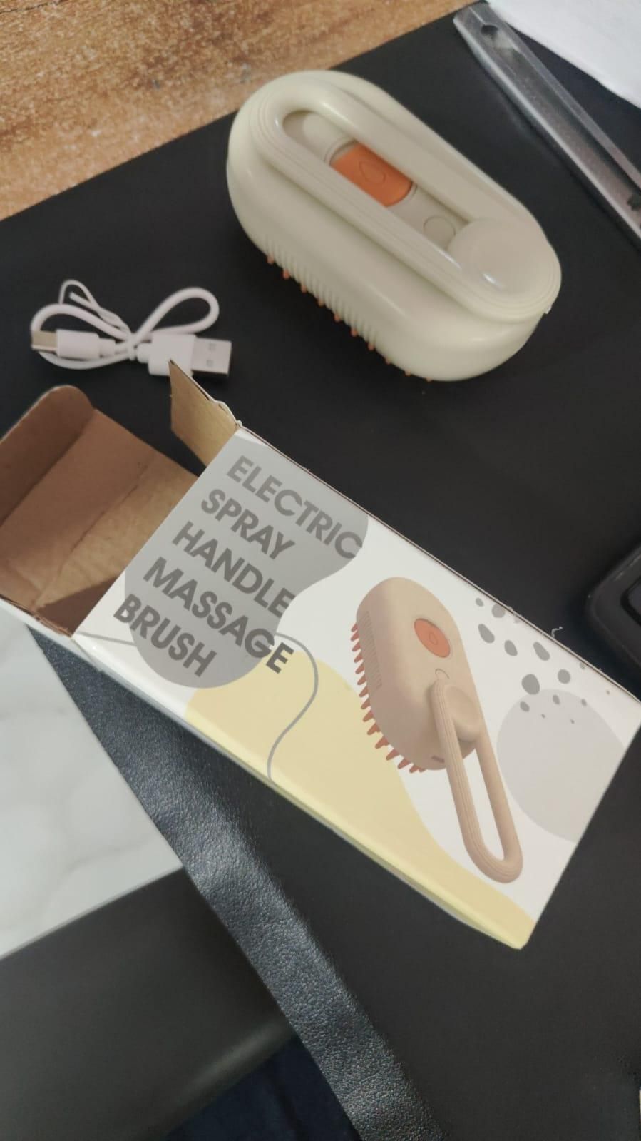 Steam-Assisted Grooming Brush | Smoother Brushing with Reduced Static