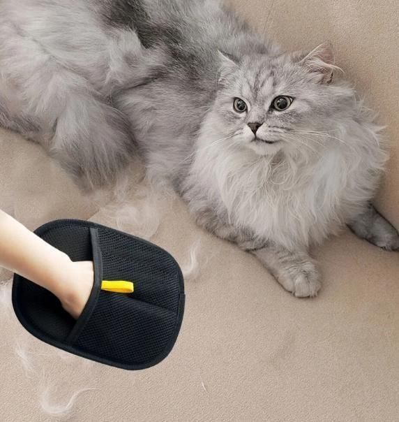 Electrostatic Pet Hair Removal Glove | Quick Fur Cleanup for Sofas & Clothes