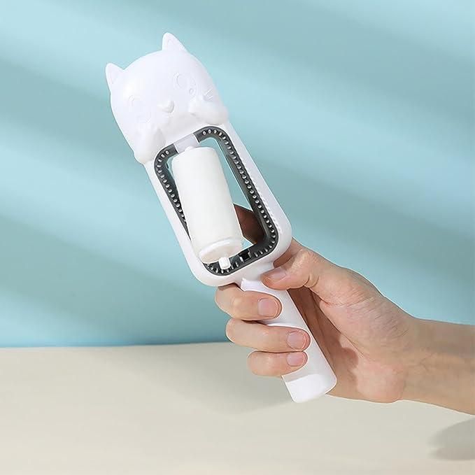 Self-Cleaning Cat Grooming Brush | Easy Fur Removal with One-Click Release