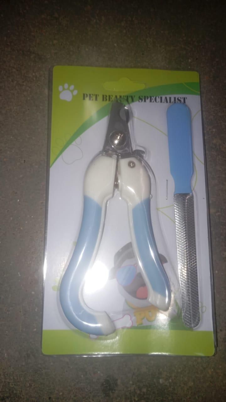 Pet Nail Clipper & Filer Set | Safe, Clean Trimming at Home