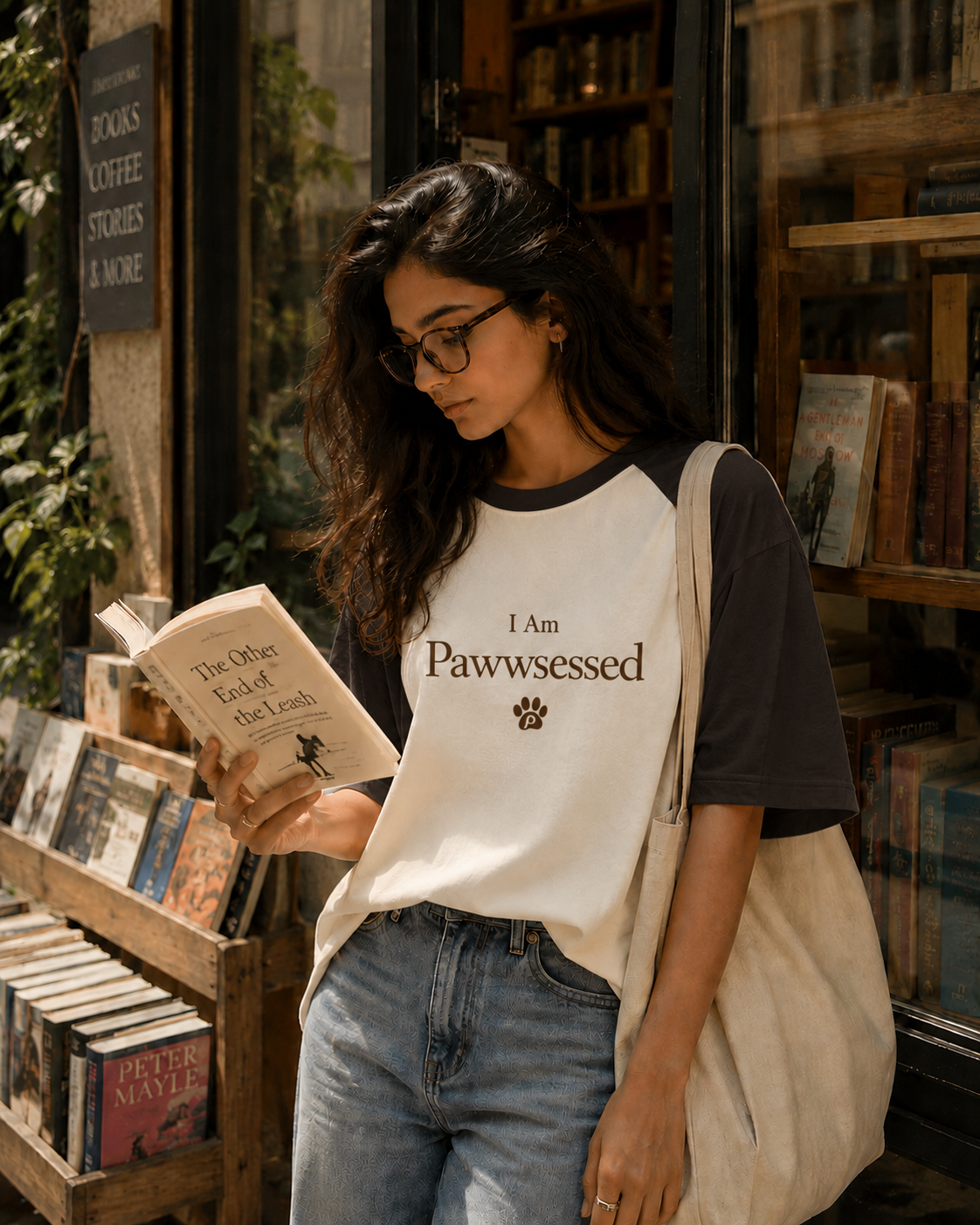 I Am Pawwsessed | Premium Unisex Oversized Raglan