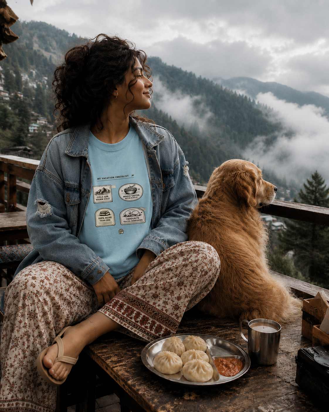 My Vacation Checklist | Premium Unisex Oversized T-Shirt