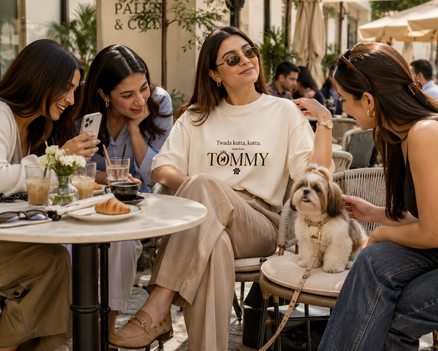 Twada Kutta, Kutta | Premium Unisex Oversized T-Shirt