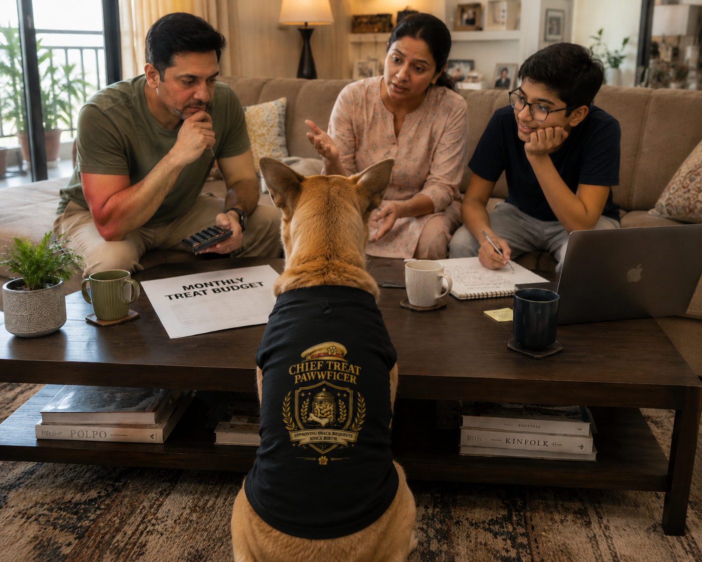 Chief Treat Pawwficer | Premium Dog T-Shirt