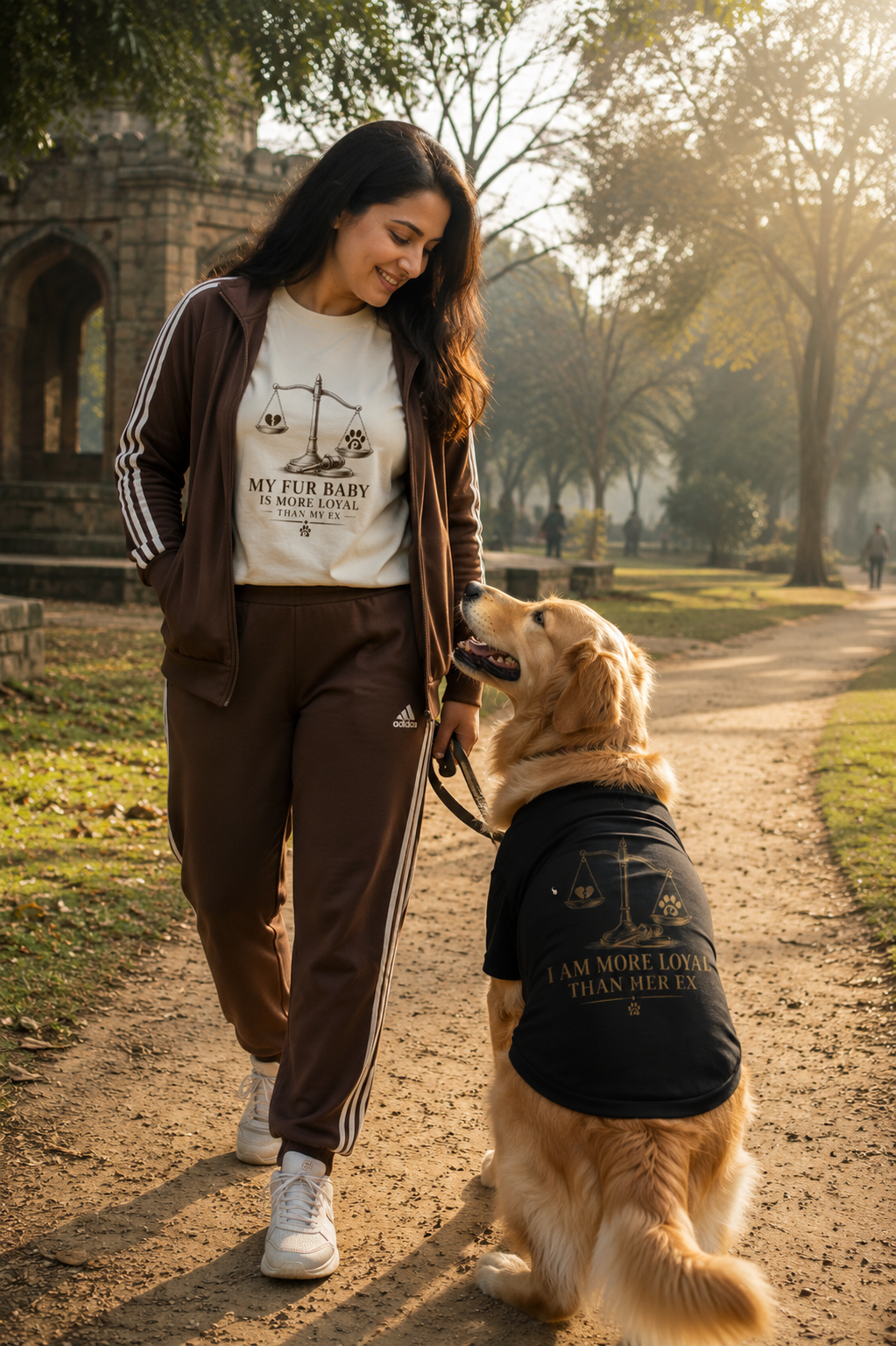 My Fur Baby Is More Loyal Than My Ex | Premium Unisex Oversized T-Shirt