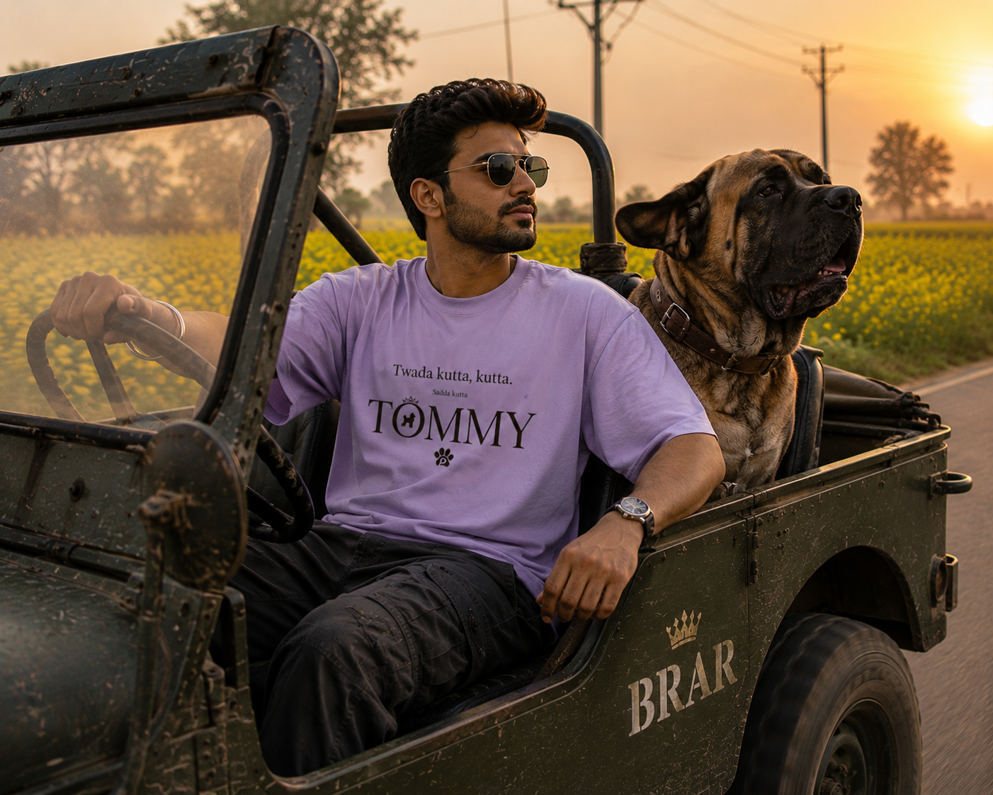 Twada Kutta, Kutta | Premium Unisex Oversized T-Shirt