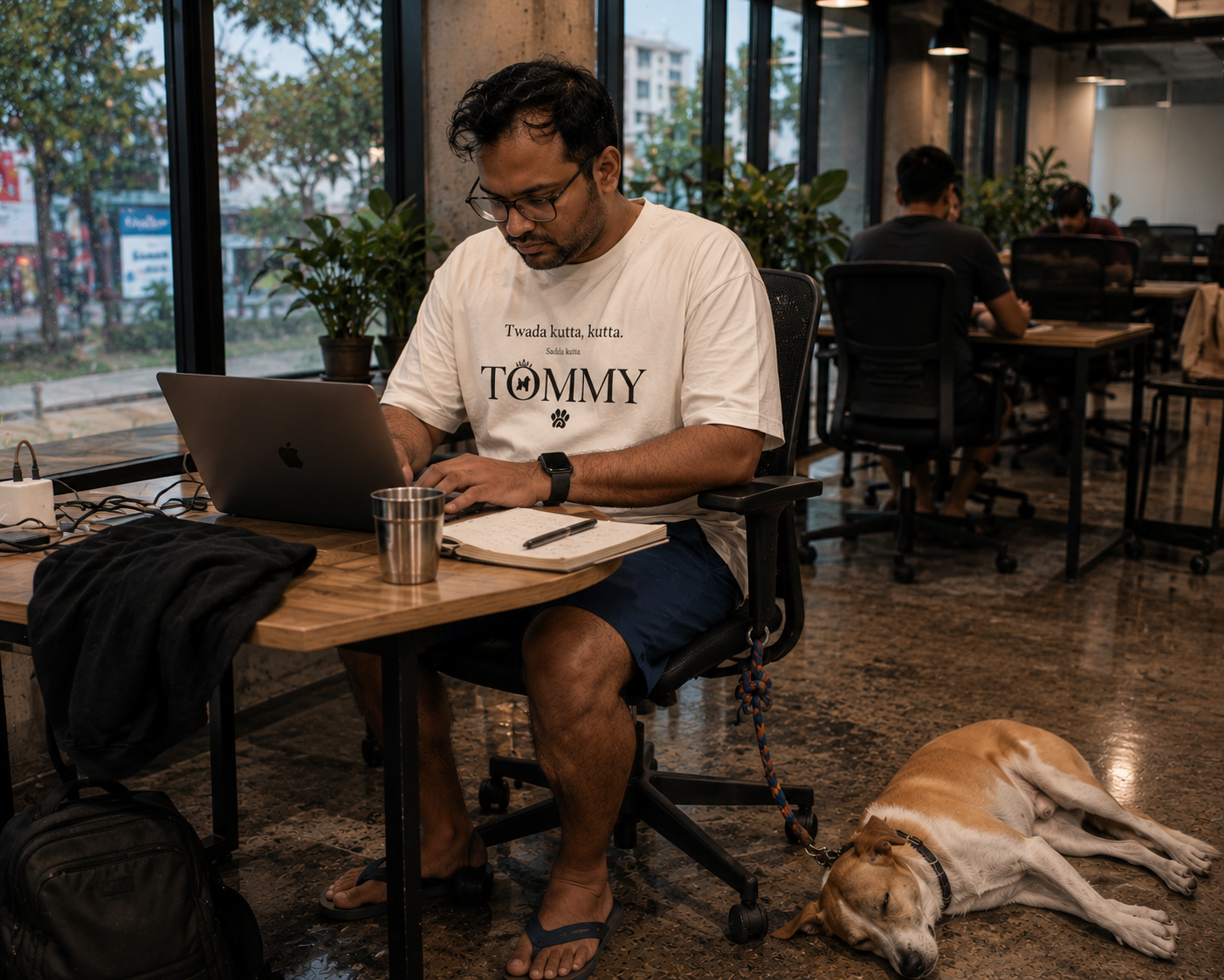 Twada Kutta, Kutta | Premium Unisex Oversized T-Shirt