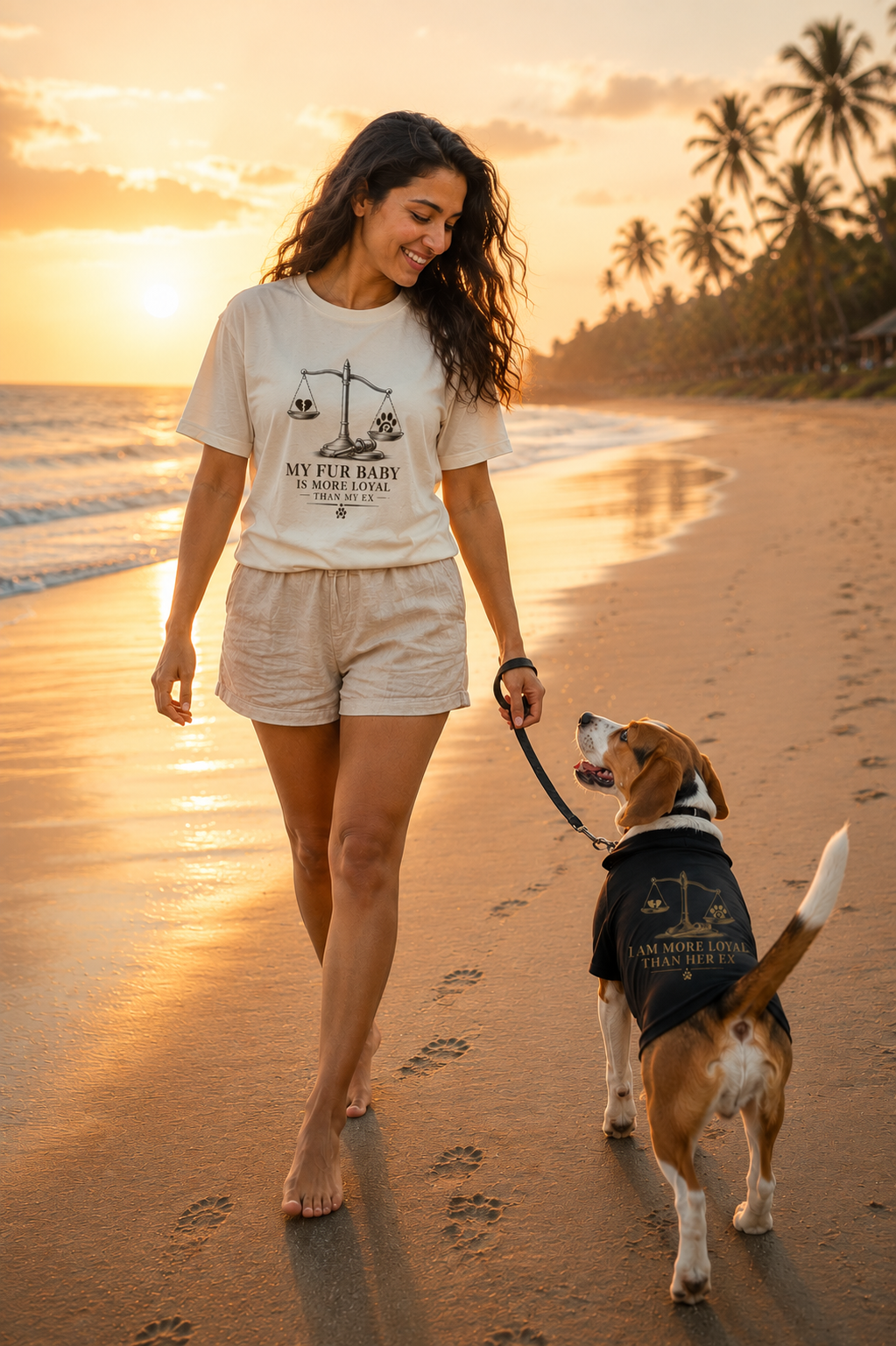 I'm More Loyal Than Her Ex | Premium Dog T-Shirt