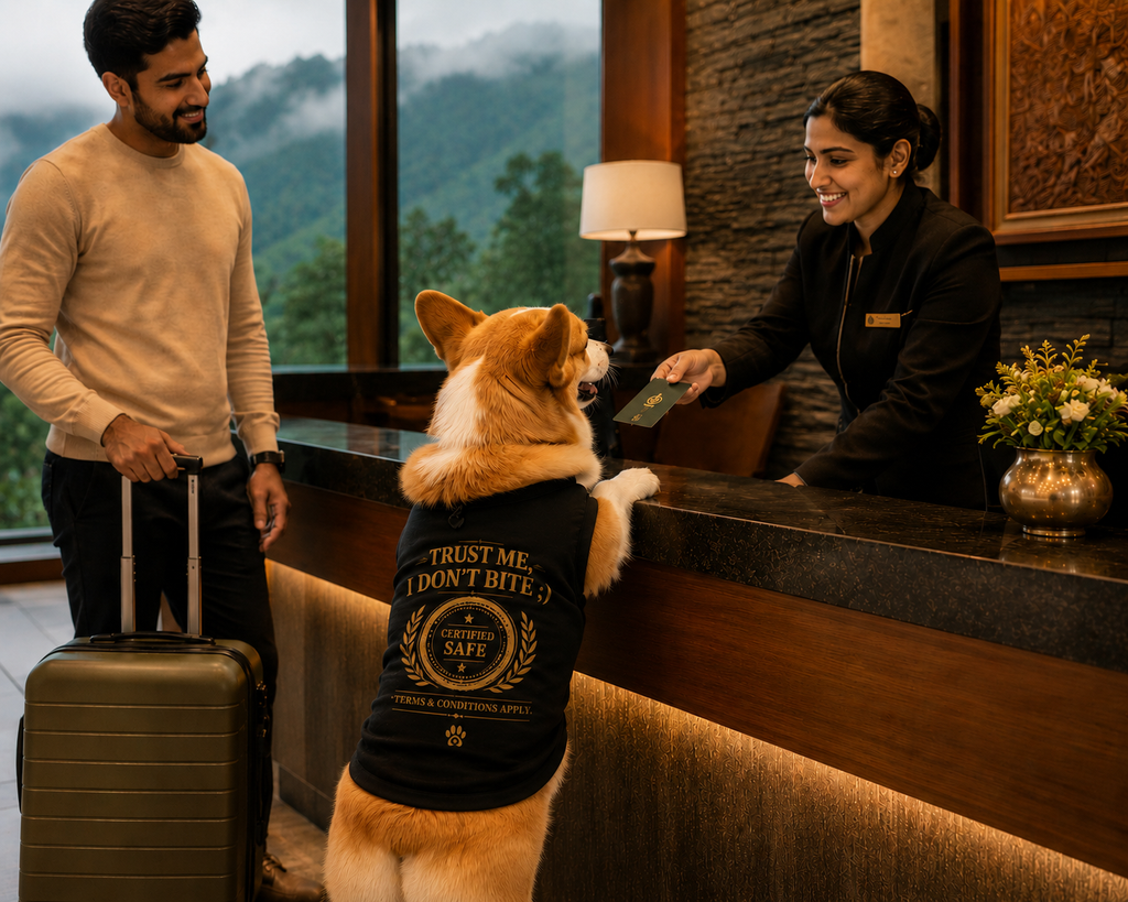 Trust Me, I Don't Bite. | Premium Dog T-Shirt