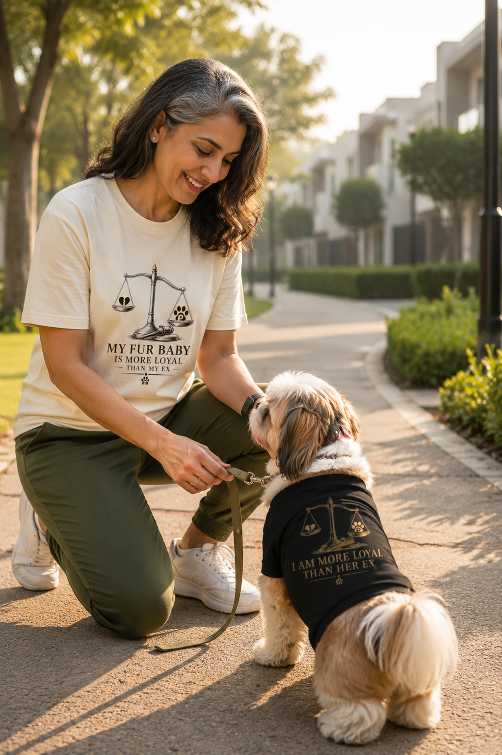 I'm More Loyal Than Her Ex | Premium Dog T-Shirt