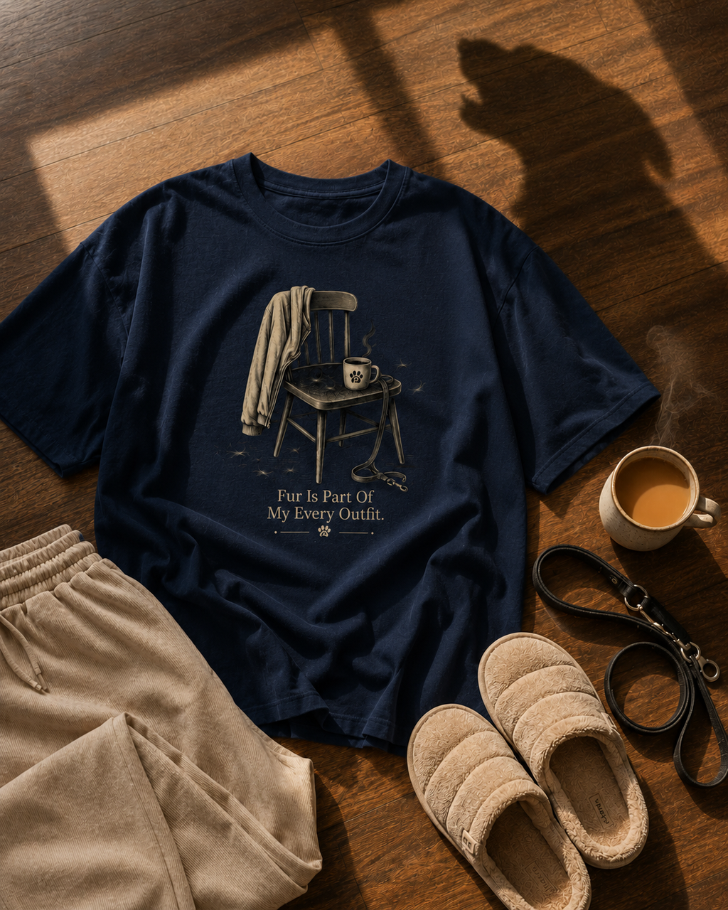 Fur Is Part Of My Every Outfit | Premium Unisex Oversized T-Shirt