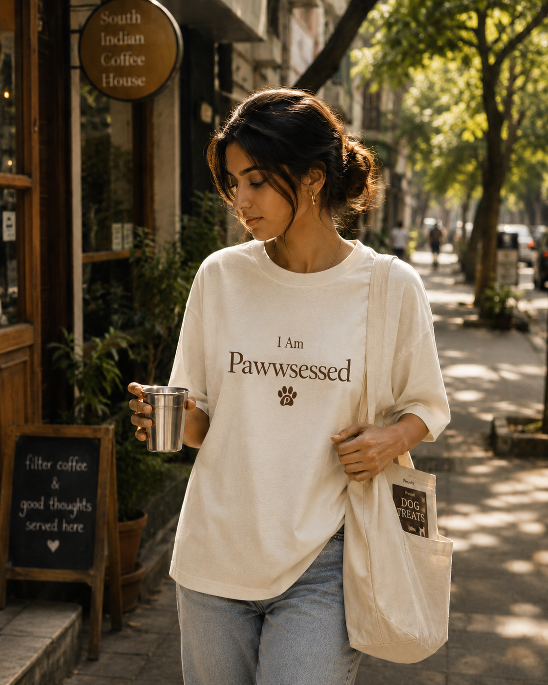 I Am Pawwsessed | Premium Unisex Oversized T-Shirt