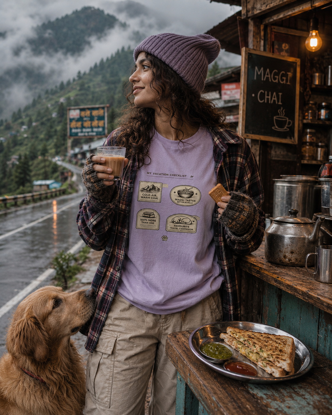 My Vacation Checklist | Premium Unisex Oversized T-Shirt