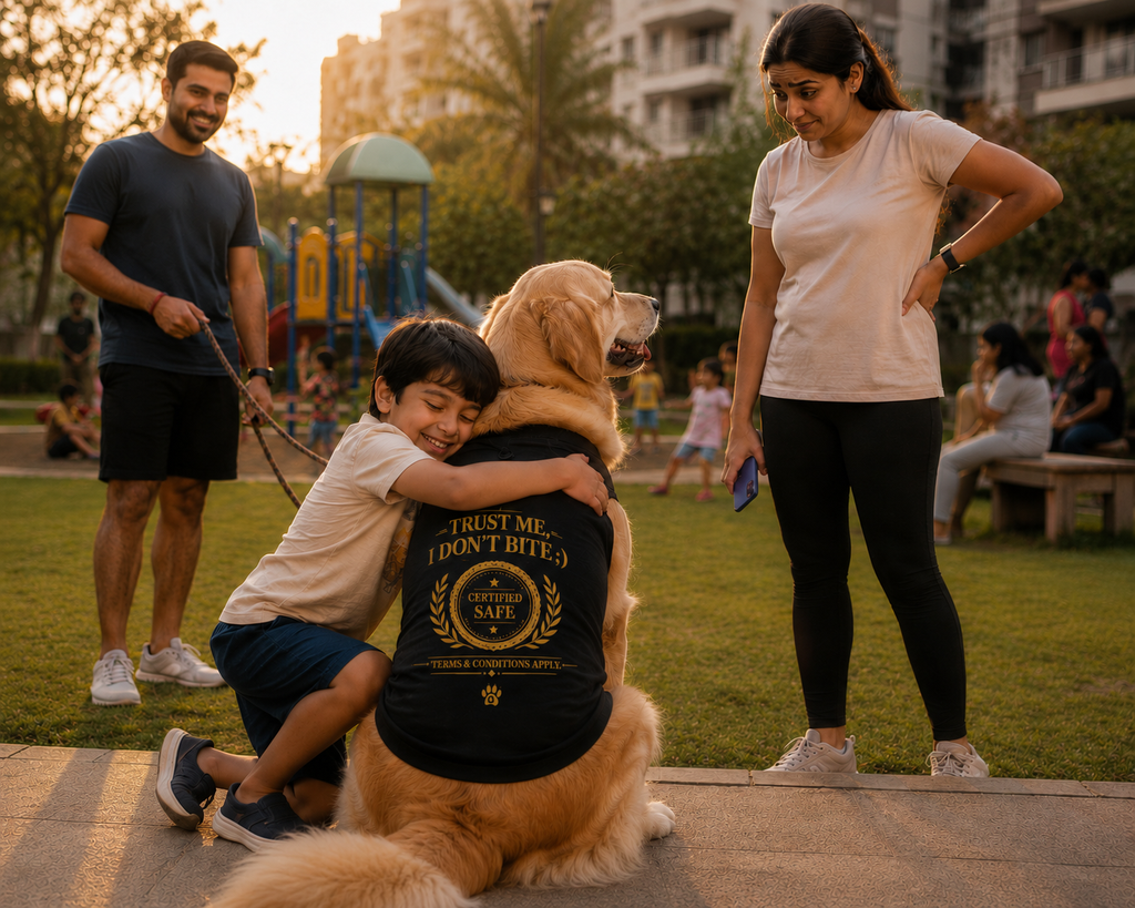 Trust Me, I Don't Bite. | Premium Dog T-Shirt