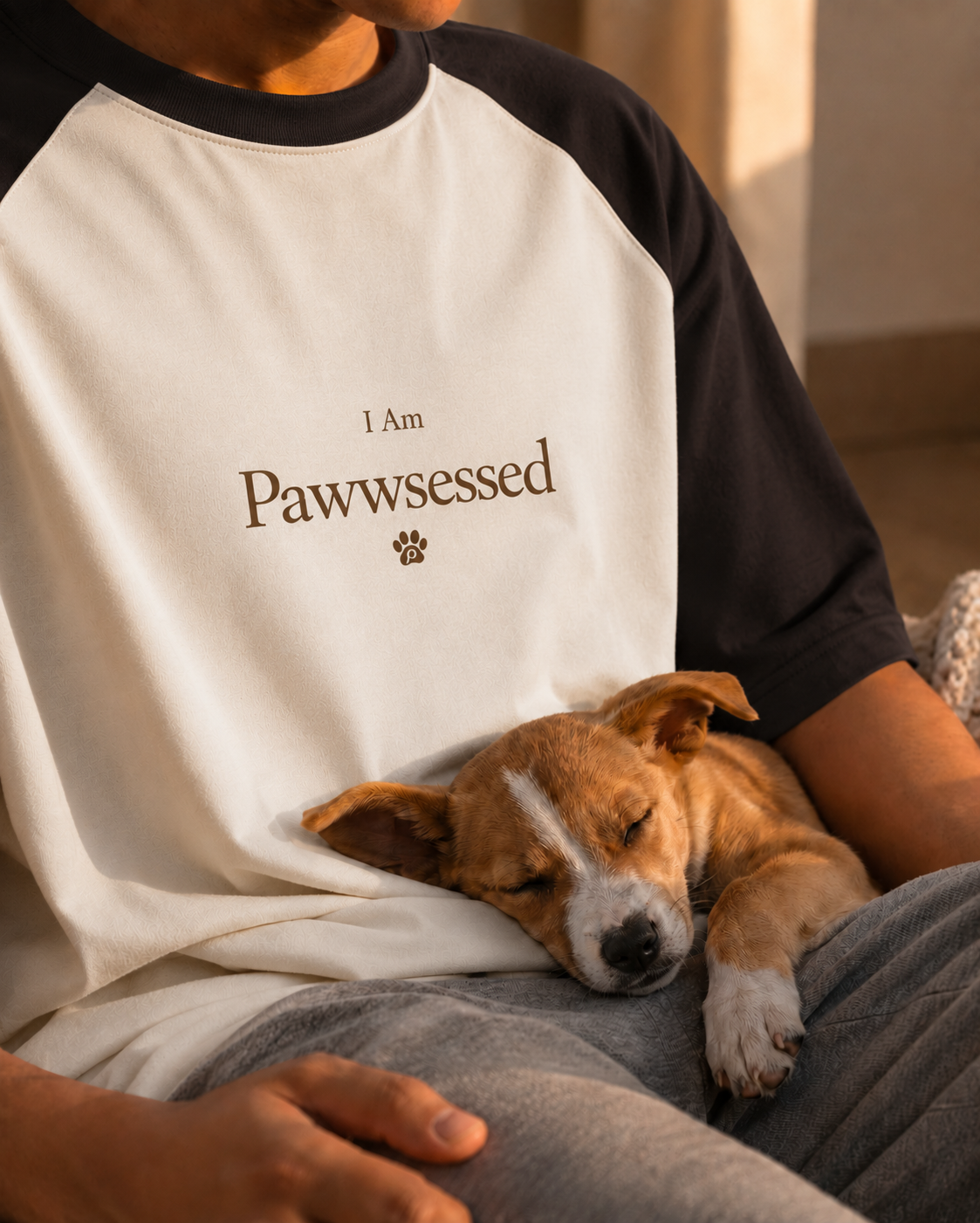 I Am Pawwsessed | Premium Unisex Oversized Raglan