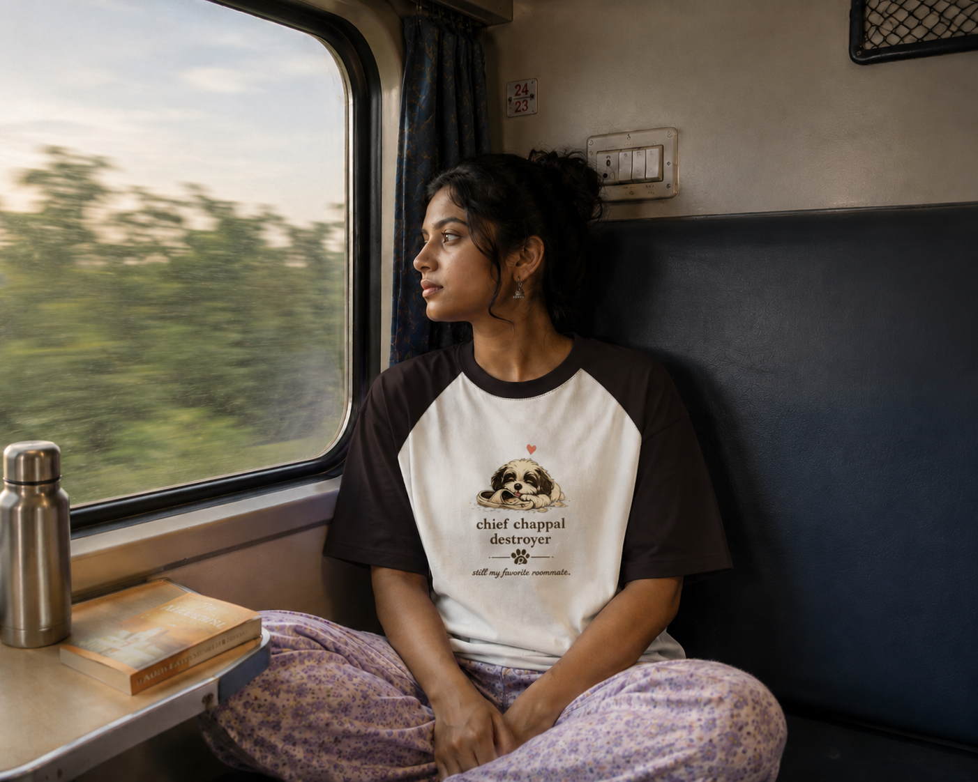 Chief Chappal Destroyer | Premium Unisex Oversized Raglan