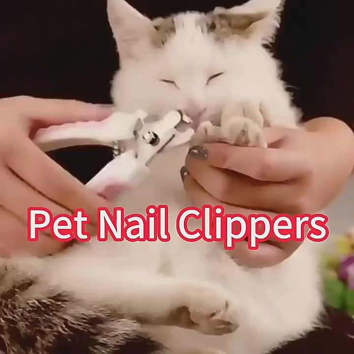 Pet Nail Clipper & Filer Set | Safe, Clean Trimming at Home
